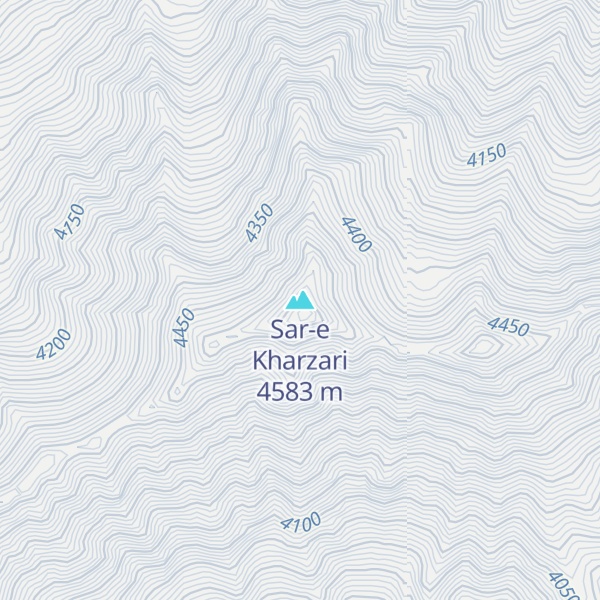 Map of Sar-e Kharzari