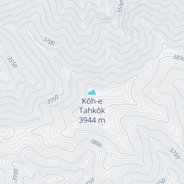 Map of Kōh-e Tahkōk