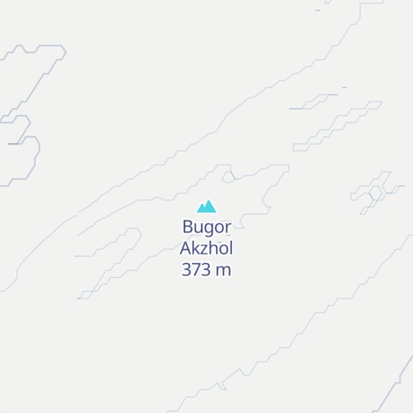 Map of Bugor Akzhol
