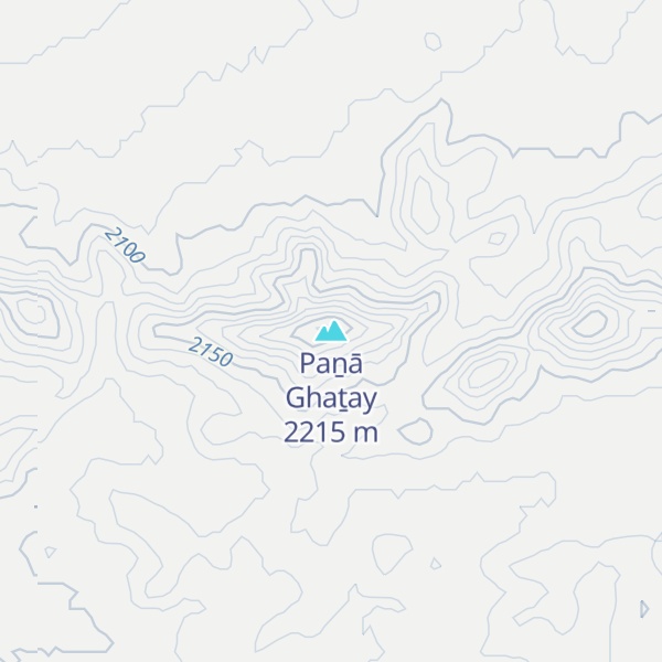 Map of Paṉā Ghaṯay