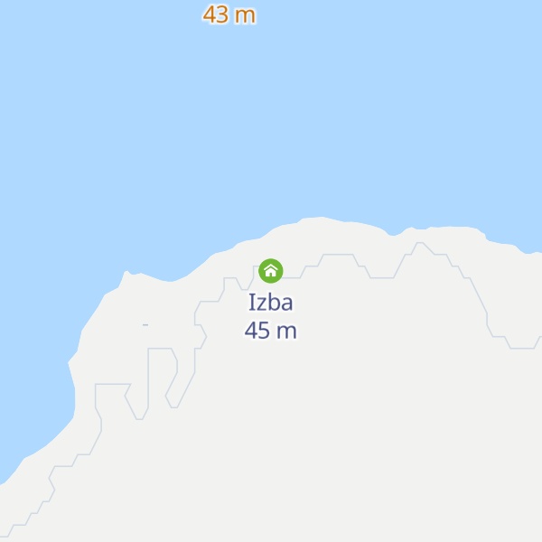Map of Izba