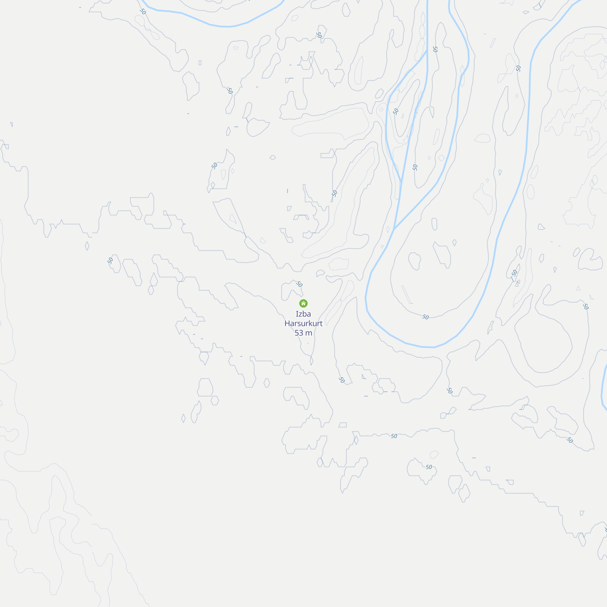 Izba Harsurkurt map