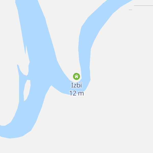 Map of Izbi