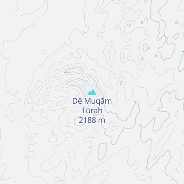 Map of Dê Muqām Tūrah