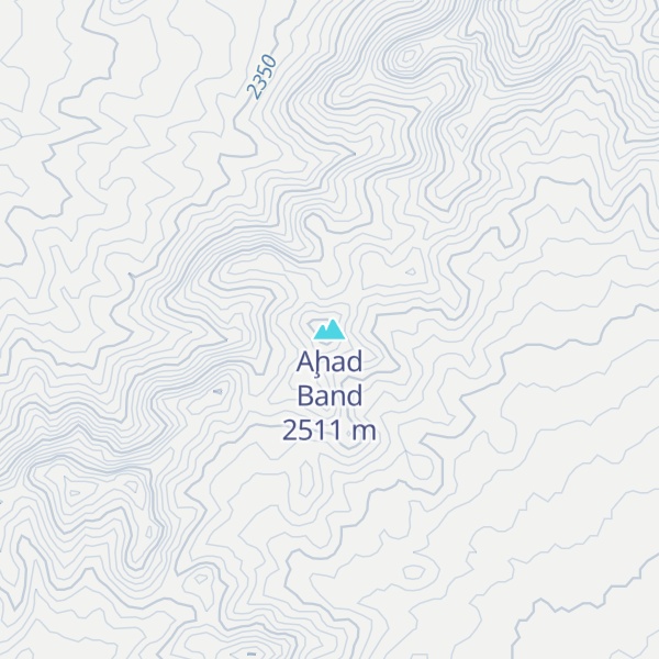 Map of Aḩad Band