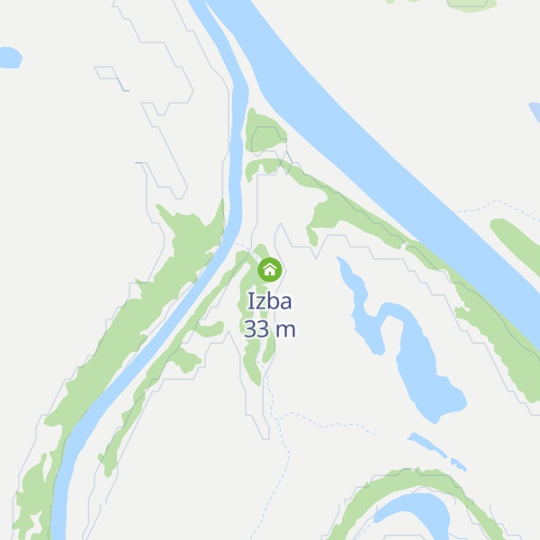 Map of Izba