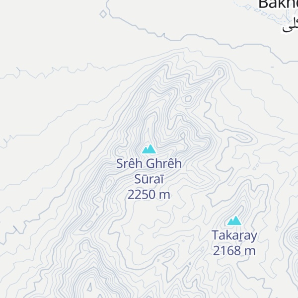 Map of Srêh Ghrêh Sūraī