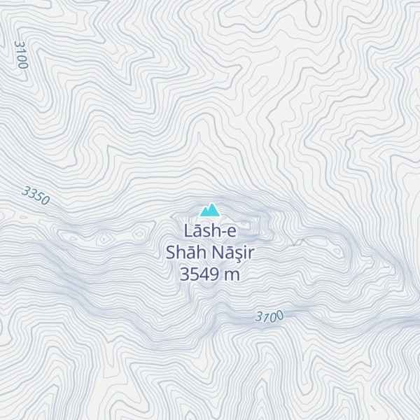 Map of Lāsh-e Shāh Nāşir