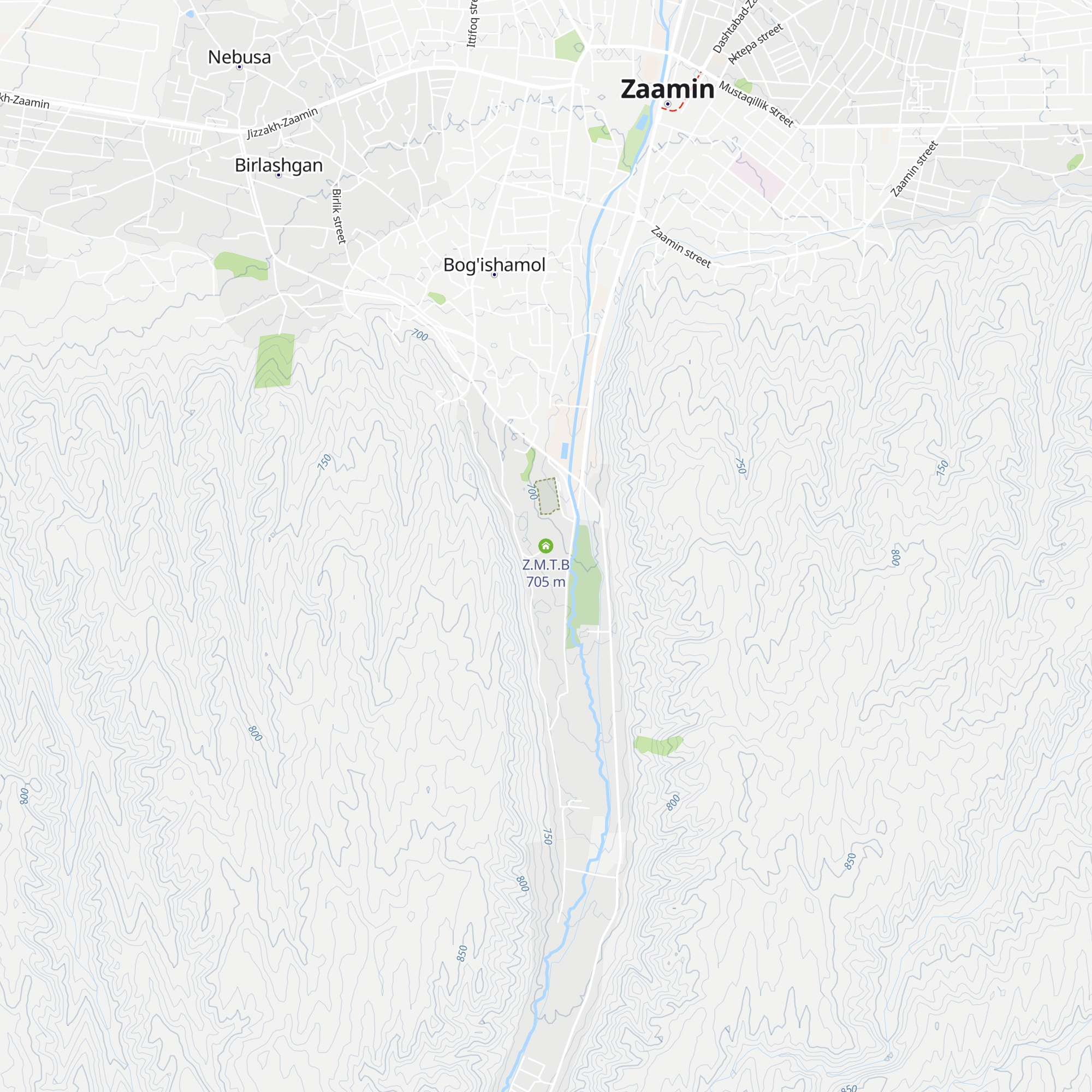 Z.M.T.B map
