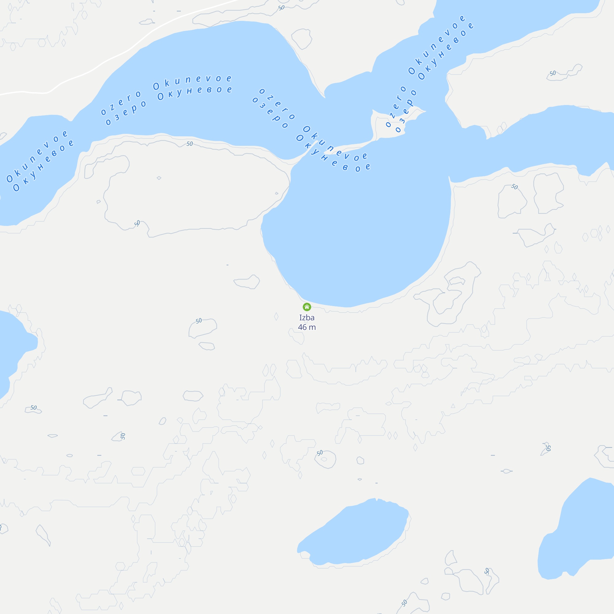 Izba map