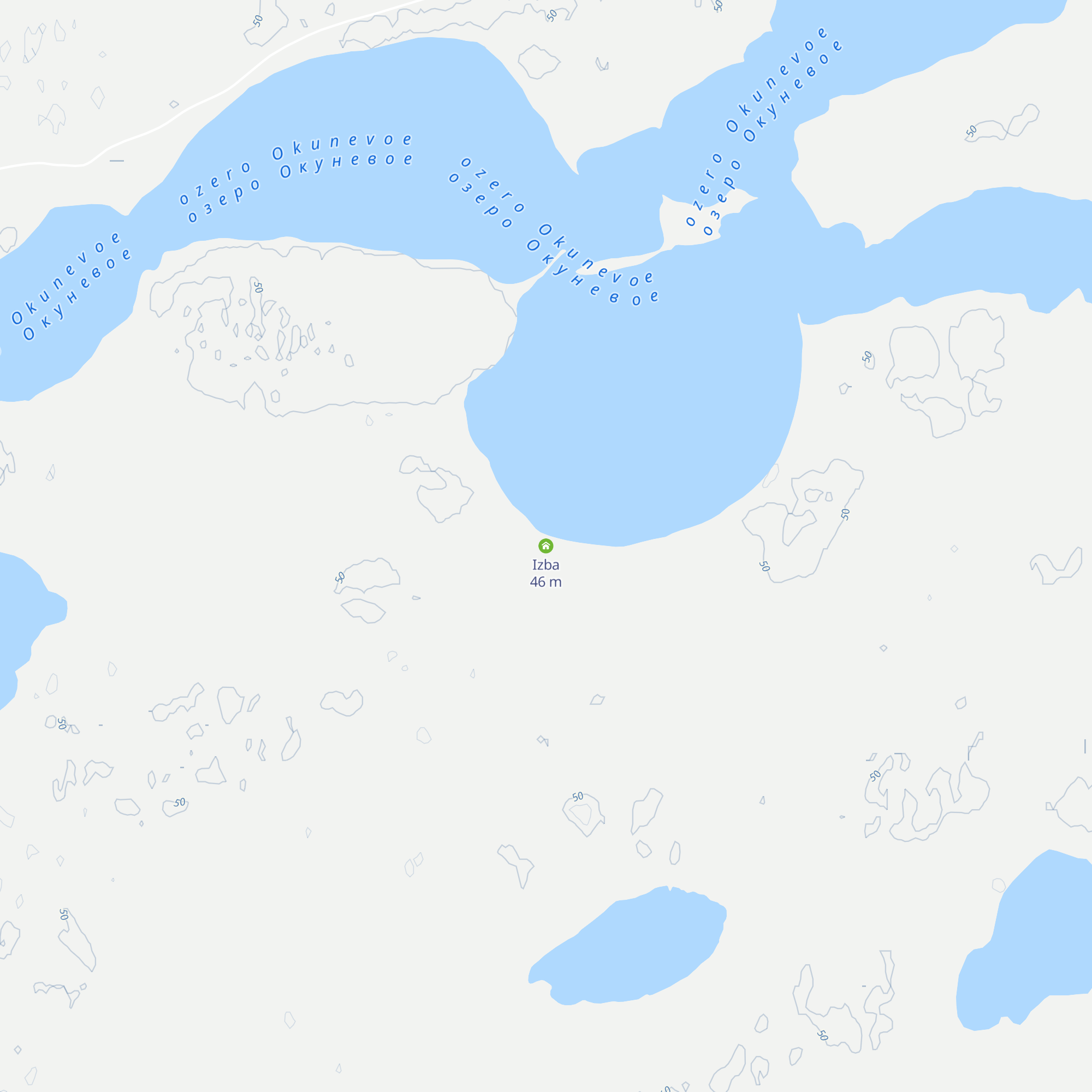 Izba map