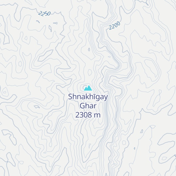 Map of Shnakhīgay Ghar