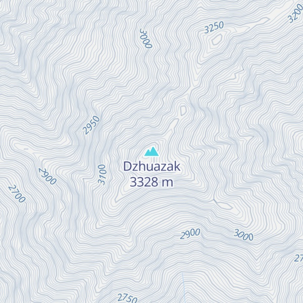Map of Dzhuazak