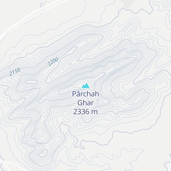 Map of Pārchah Ghar
