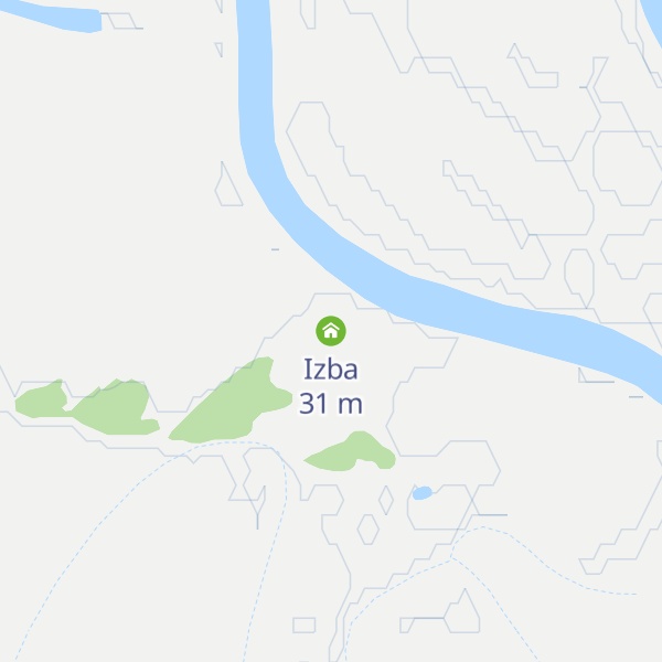 Map of Izba