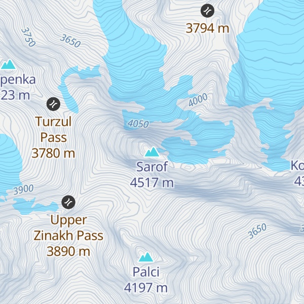 Map of Sarof