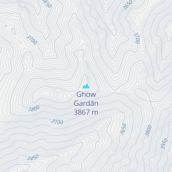 Map of Ghow Gardān