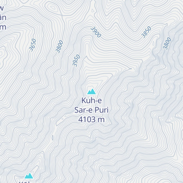 Map of Kuh-e Sar-e Puri