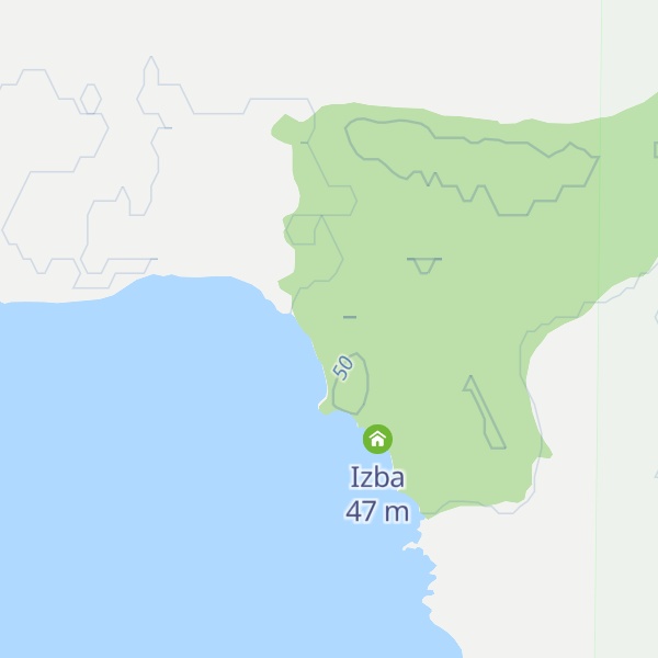 Map of Izba