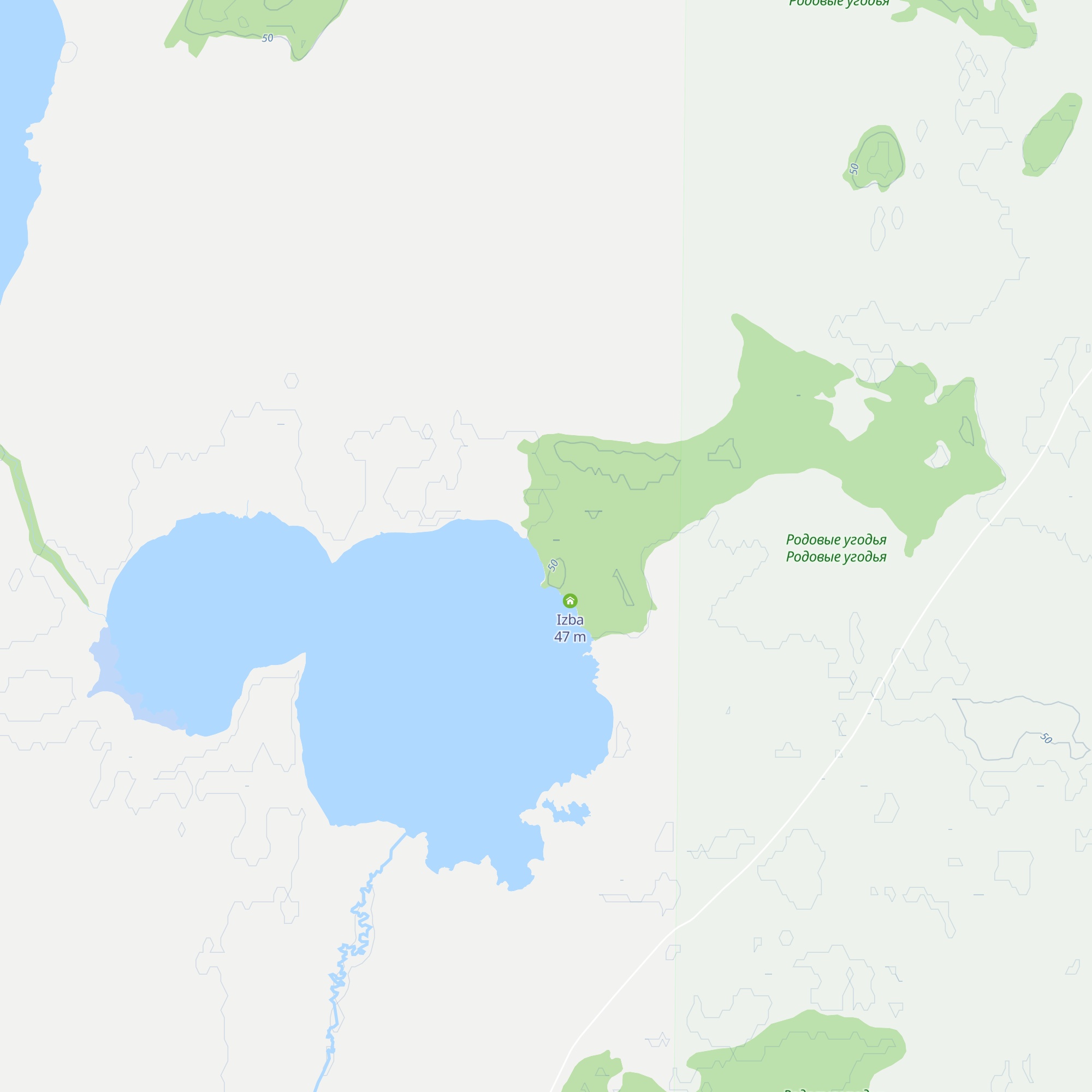 Izba map