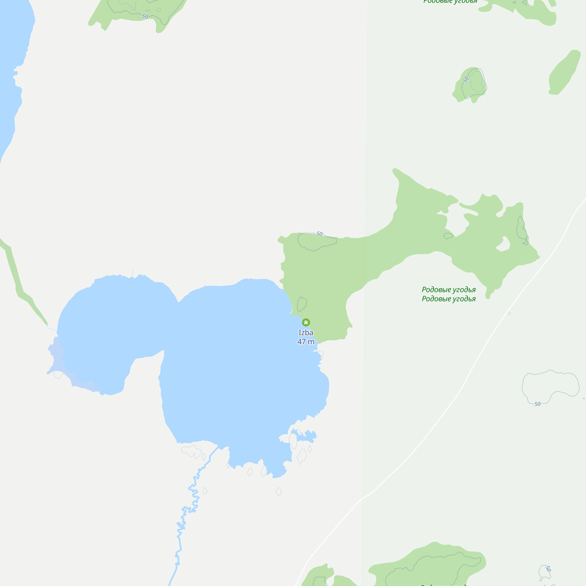 Izba map