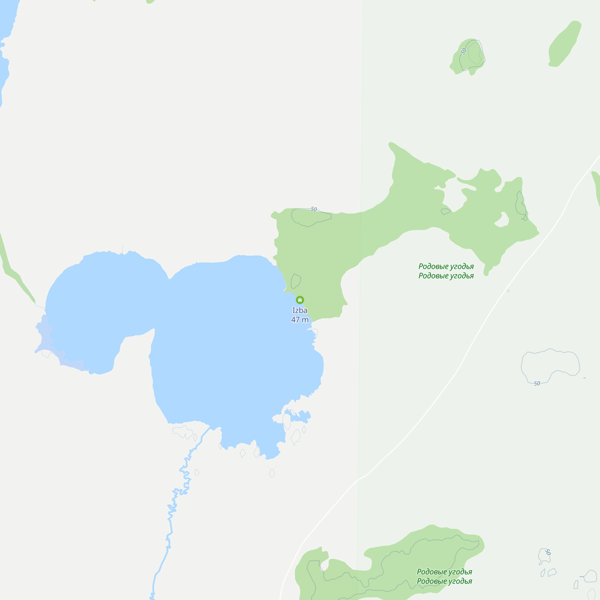 Izba map