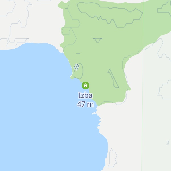 Map of Izba