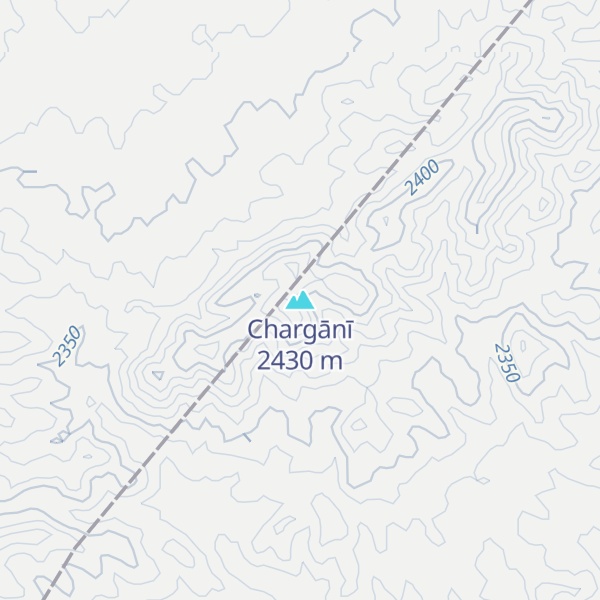 Map of Chargānī