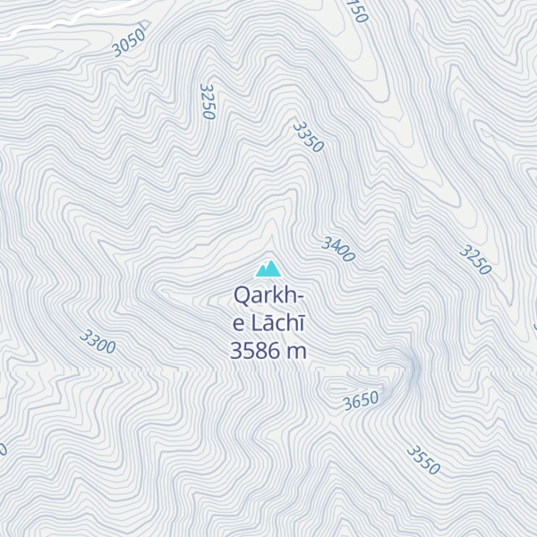Map of Qarkh-e Lāchī