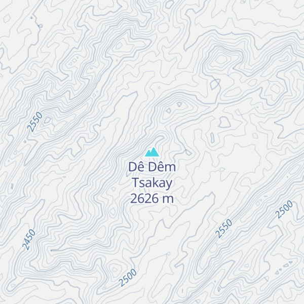 Map of Dê Dêm Tsakay