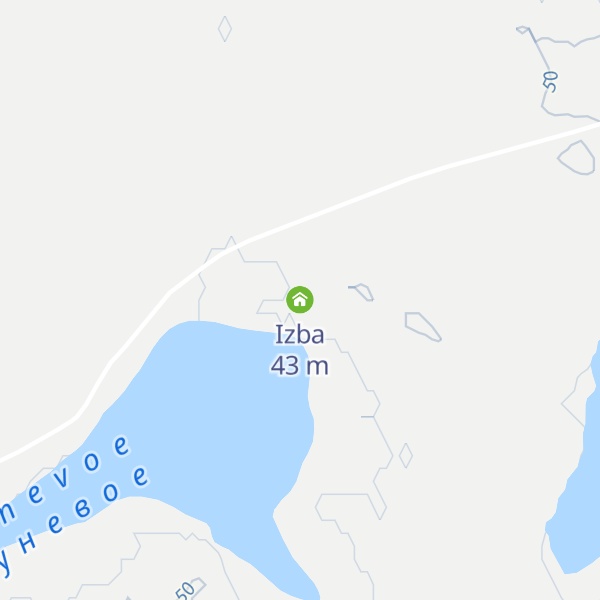 Map of Izba