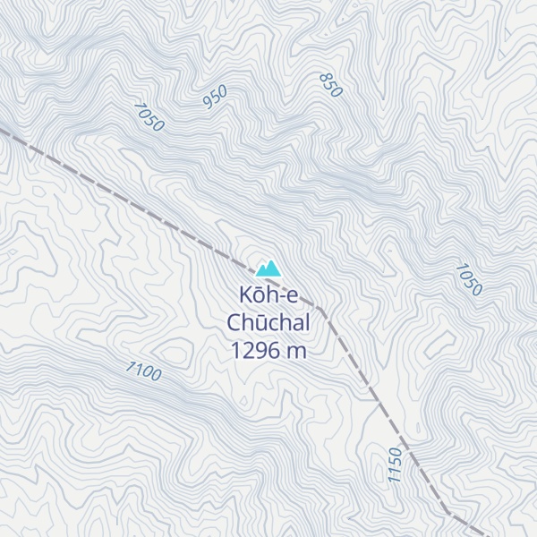 Map of Kōh-e Chūchal