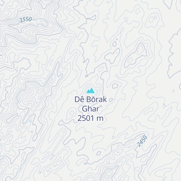 Map of Dê Bōrak Ghar