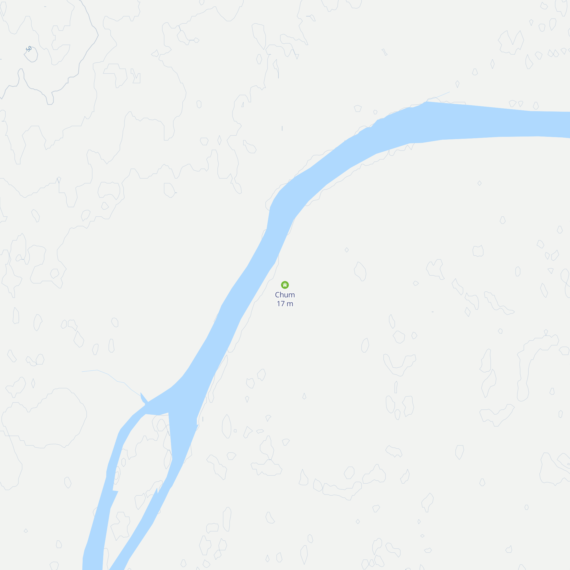 Chum map