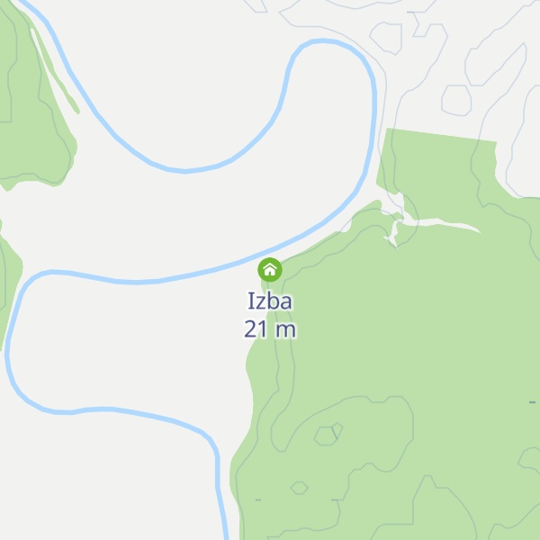 Map of Izba