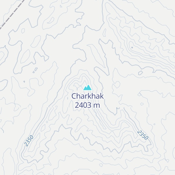 Map of Charkhak