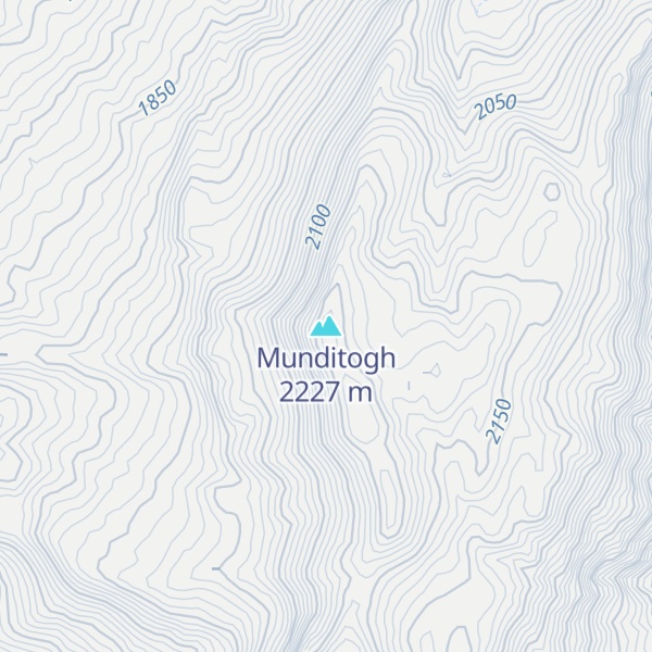 Map of Munditogh
