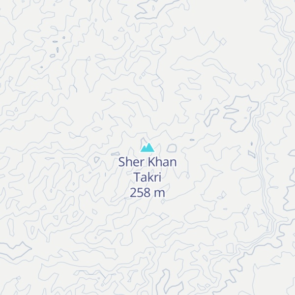 Map of Sher Khan Takri