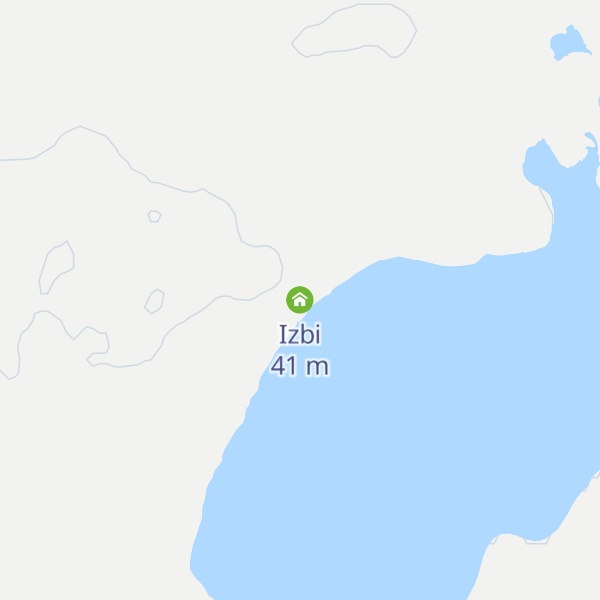 Map of Izbi