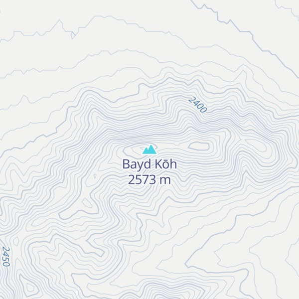 Map of Bayd Kōh