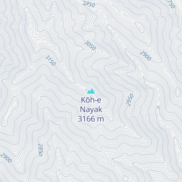 Map of Kōh-e Nayak