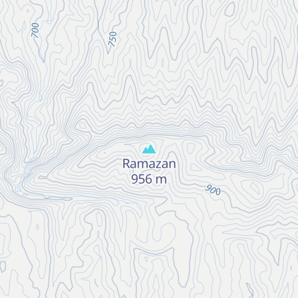 Map of Ramazan
