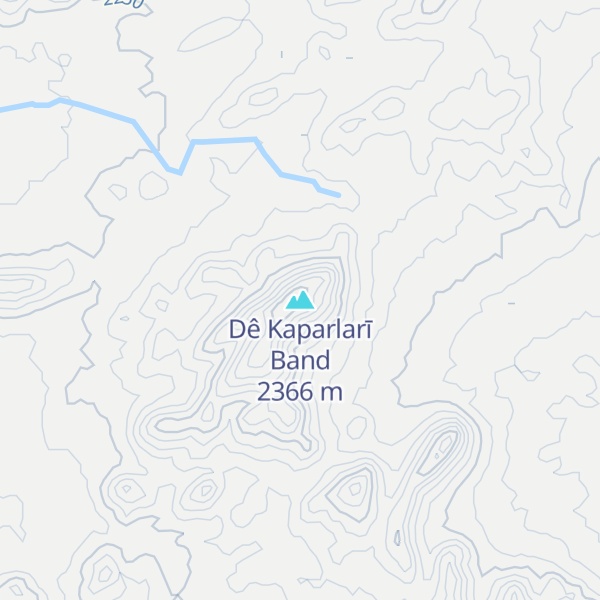 Map of Dê Kaparlarī Band