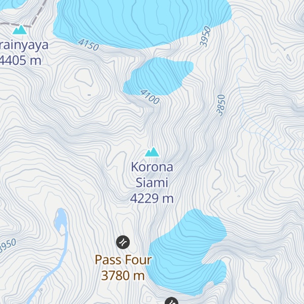 Map of Korona Siami