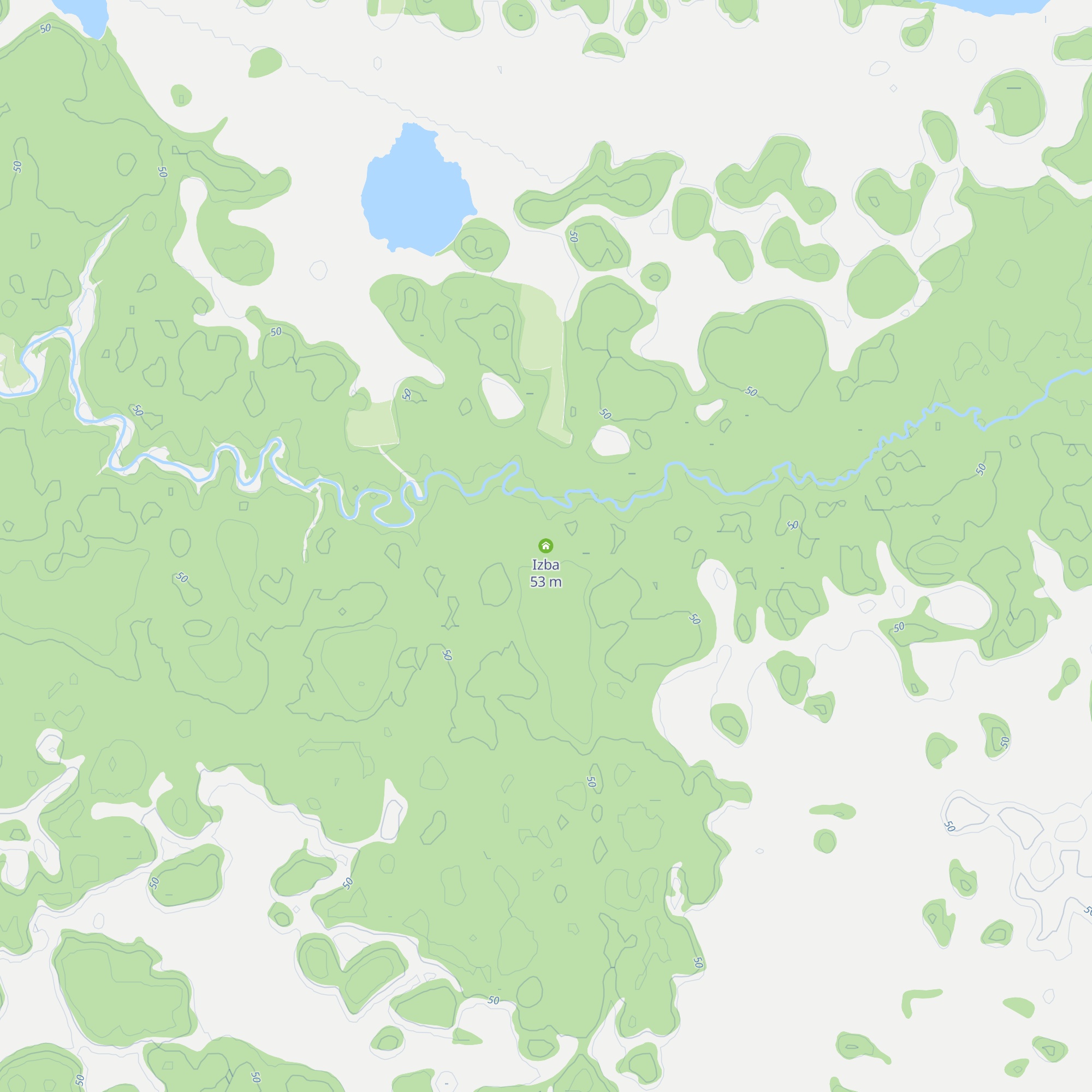 Izba map