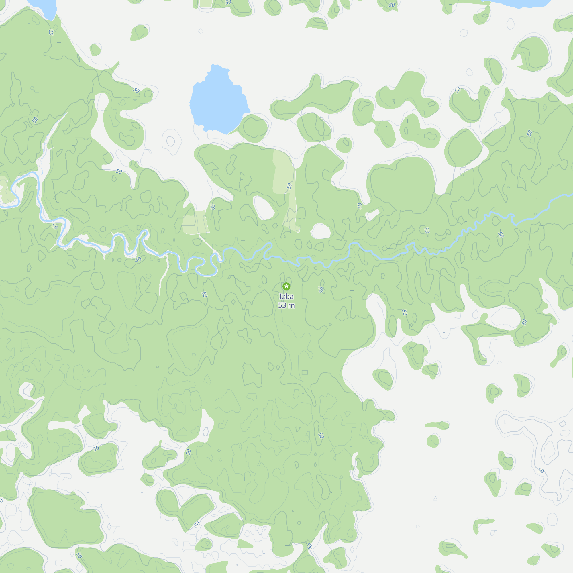 Izba map