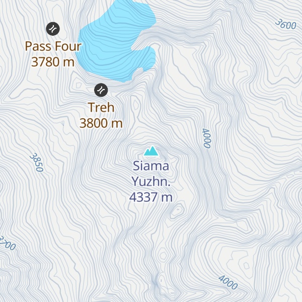 Map of Siama Yuzhn.