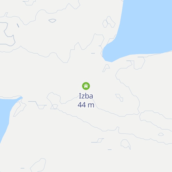Map of Izba