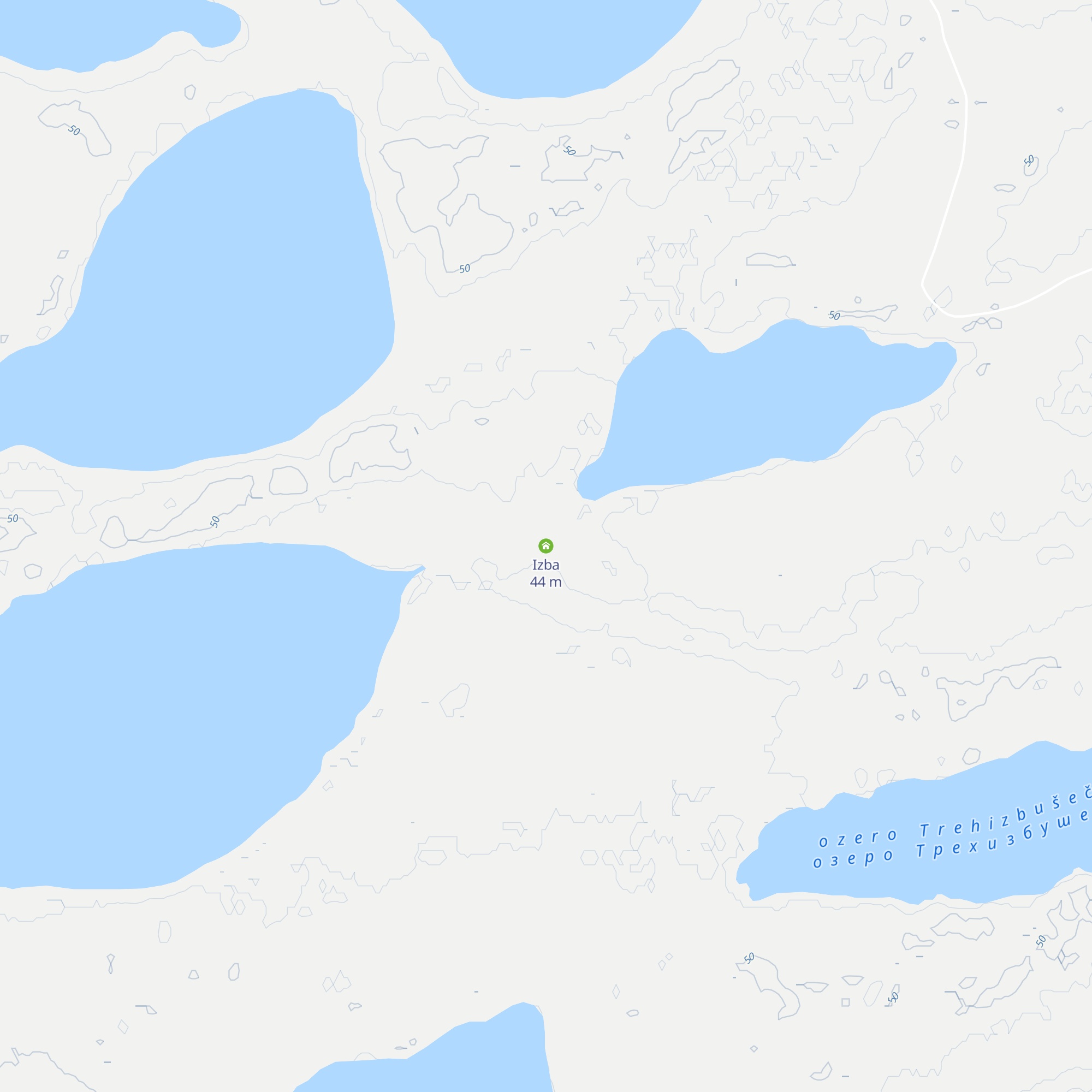 Izba map