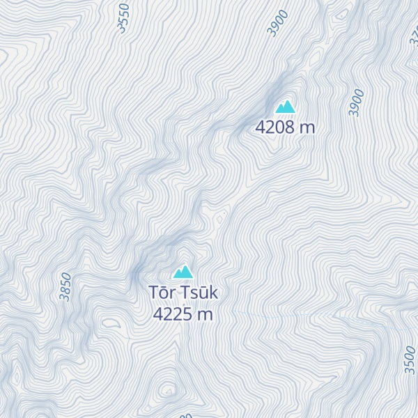Map of Safēd Kōh
